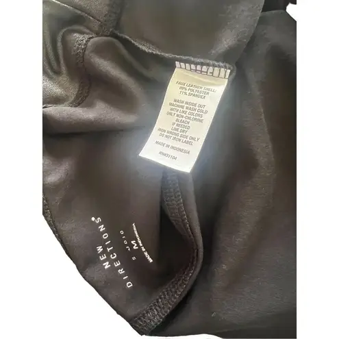 New Directions black curvy leggings pants size M Size M