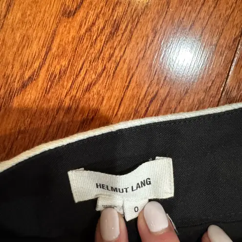 Helmut Lang NWOT Era Pocket Mini Skirt Pleated Waist Linen Blend Size 0 - Image 5