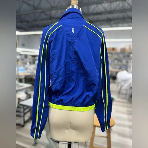 FP Movement Women's Varsity Blues Jacket XS Blue