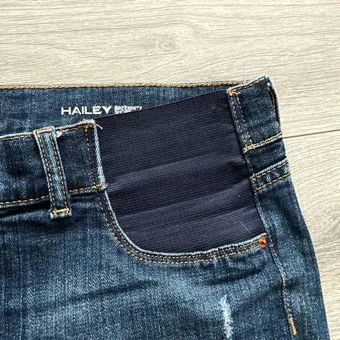 DL1961  Hailey Maternity Under Belly Shorts | Dark Wash Strive | 28