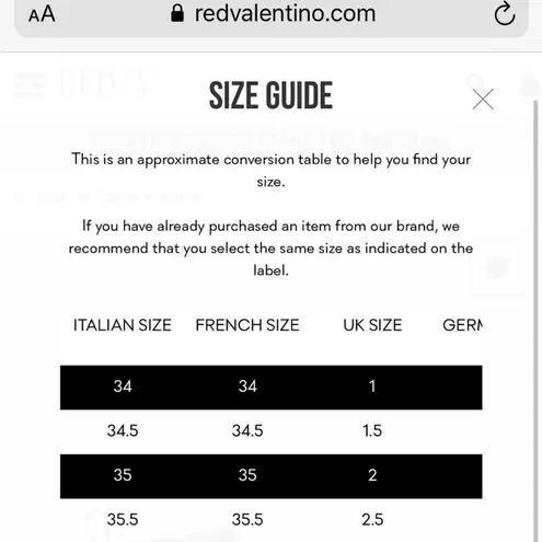 Red Valentino Rain Boots