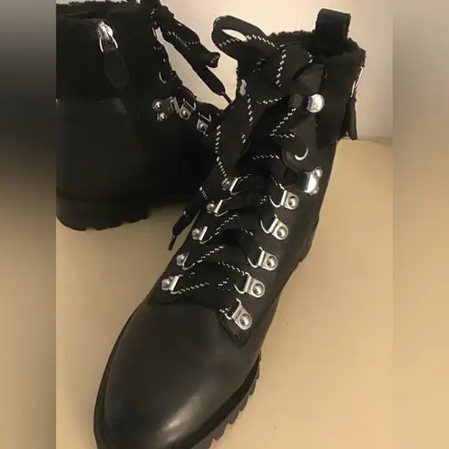 Rebecca Minkoff women biker combat boots US 7 Euro 38