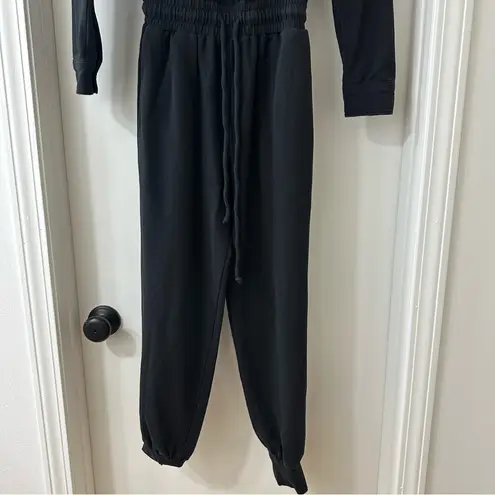 Evereve Myra Black Long Sleeve Jumpsuit, Size XS