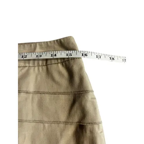 Larry Levine Stretch Women's Tan Skirt