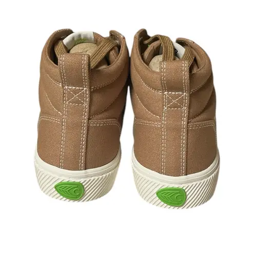 CARIUMA Oca High Pantone Lion Canvas Contrast Thread Sneakers 8.5 Women’s Brown