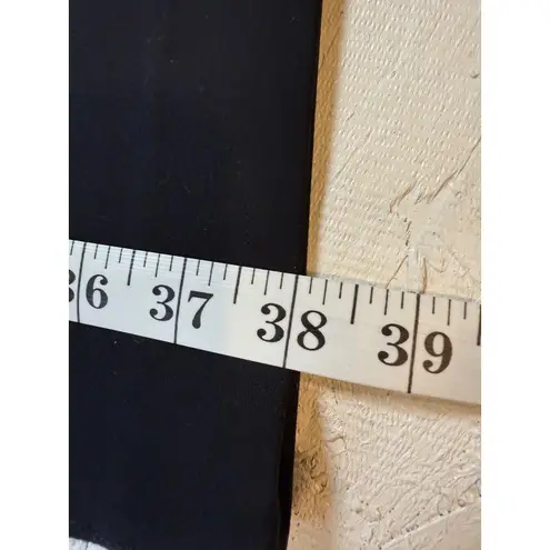 Pendleton Black Straight Leg Dress Pants Women Size 14 Rayon Nylon Spandex