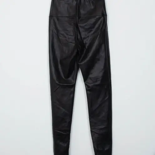 Wilfred Aritzia Free Womens Daria Faux Leather High Waist Leggings Size M Edgy