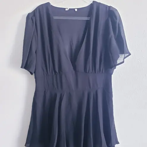 Baltic Born Montaigne Ruffle Maxi Dress Short Sleeve New Without Tags