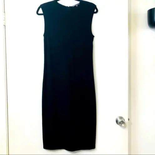 Vince  Black Sleeveless Fitted Dress- Size Small