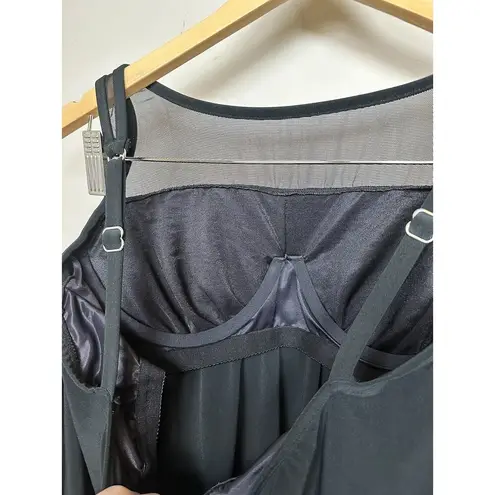 MiracleSuit Black Illusionists Mirage Tankini Swim Top And Bottom US Size 10 NEW