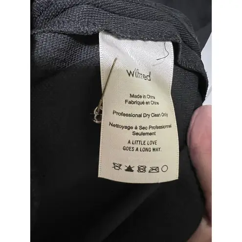 Wilfred romper Aritzia Rive beige black With pockets Size M