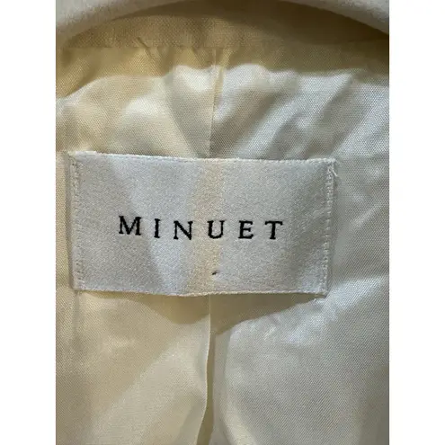 Minuet Silk And Linen 2 Piece Set Embroidered Size Euro 36 US 6