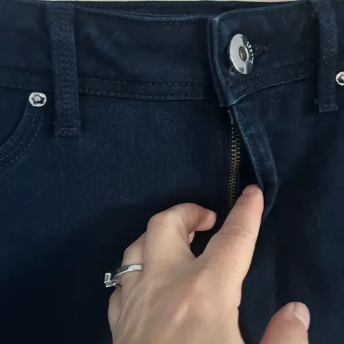 DL1961 Women's Emma Denim Legging Jegging Dark Blue Navy Stretch Jeans 26