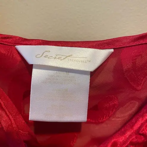 Victoria's Secret red mesh camisole