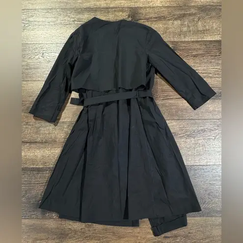 COS Black Sleek Wrap Dress