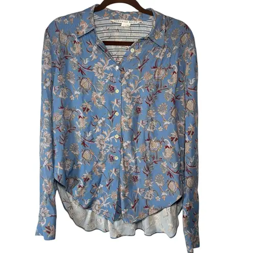 Veronica Beard ($395) Dazed Floral Shirt