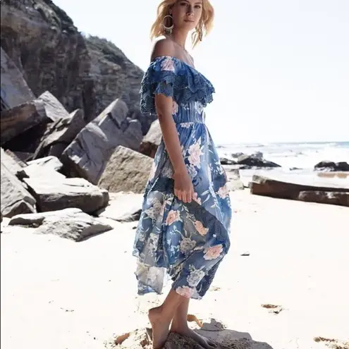 Jaase ✨HP✨ Positano Floral Maxi Tuscan Dress✨