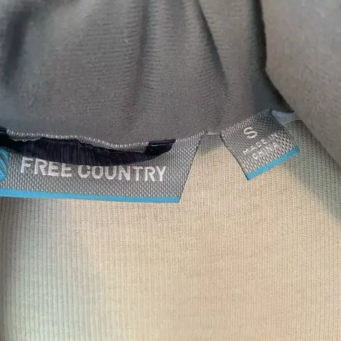 Free Country Puffer Vest Women S Down Filled Blue Full Zip Packable Outdoor Ski