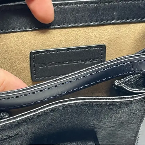 Mackage Rubie Mini Leather Satchel Crossbody in Indigo