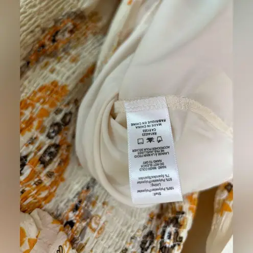 Bishop and Young NWT Marmot Boho Paisley Smocked Waist Dress L