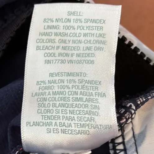 Kona Sol NWT Floral Handkerchief Halter Tankini Top Sz L