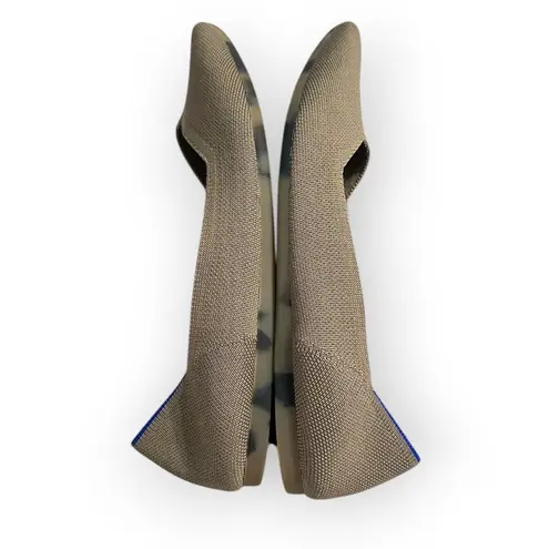 Rothy's Rothy’s The Point II Slip-On Shoes Women’s Size US 9 Ecru Flat Low Top Comfort