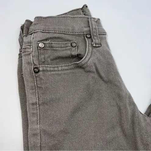 T.N.M. The Next Movement Women's Gray Skinny Leg Mid