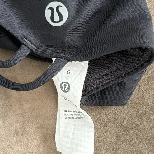 Lululemon  Free to Be Bra. Bra lining not included. Color- black. Size 6