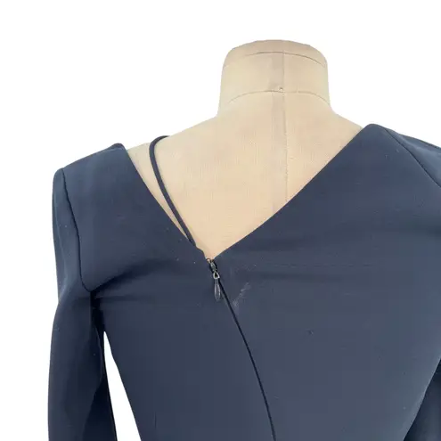 Cushnie et Ochs Larissa Sequin Pencil Dress Navy Blue Size XYZ *Damaged