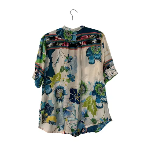 Johnny Was Jenn Jolene Silk Blouse