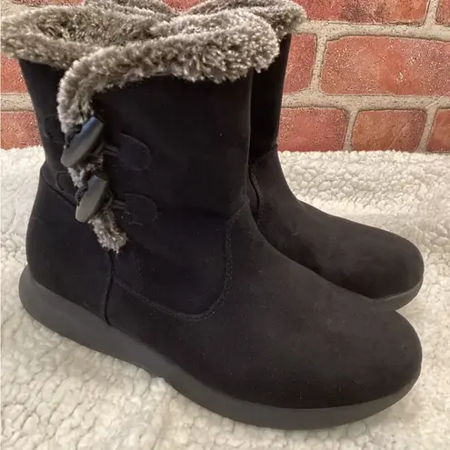 Lauren Blakwell Payton womens black winter boots size 7