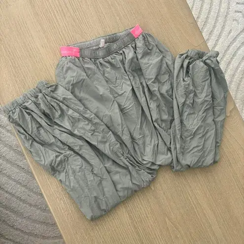 Free People Movement Windbreaker Jogger Pants Small Gray