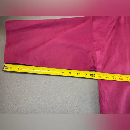 Mes Demoiselles Lightweight Open Cotton Jacket Eyelet Edge Size 38 Red