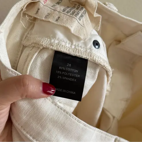 Johnny Was The Cropped Boyfriend Jean Mid Rise 28