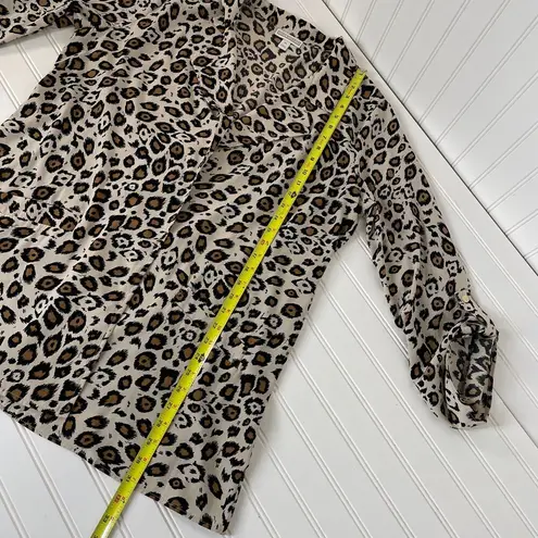 Dana Buchman NWT & NWOT Animal Print Blazer & V-Neck Tee Bundle OF 2 Size XL