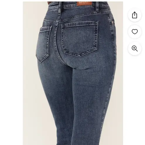 Shyanne Women's Oleander High Rise Bootcut Jeans- 28W x 34L