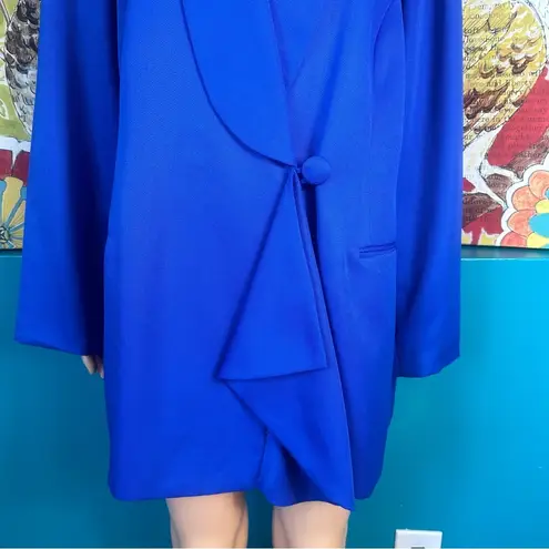 Vintage Blue Chad Stevens  Plus Size Blazer