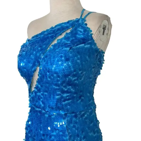 ILA Adria Sequin Dress in Blue 38 New Womens Long Formal Maxi Gown Size undefined