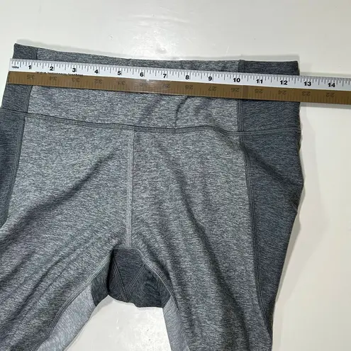 Outdoor Voices  Color Block Athletic Leggings Workout Yoga Running‎ Pants Grey Sm