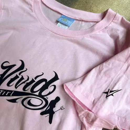 Rare Baby Pink Y2K Vivid Girl Pornstar Baby Top Size M