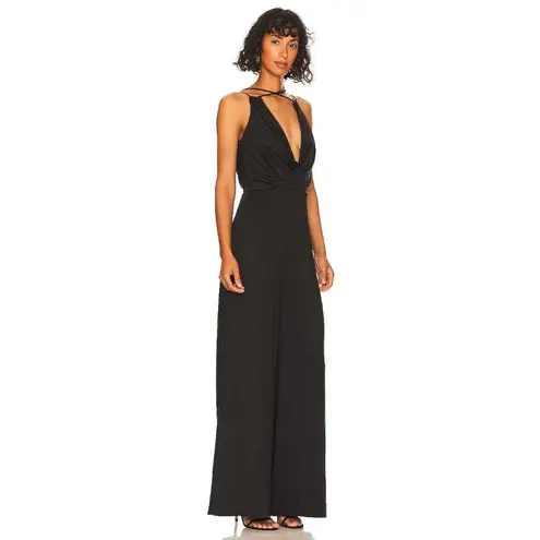 L'Academie Torin Jumpsuit in Black Size L