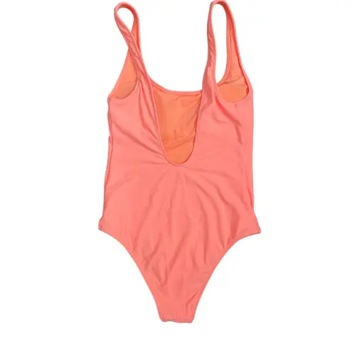 Aerie  Orange Sherbet Scoop Back One Piece‎ Swimsuit Size Small