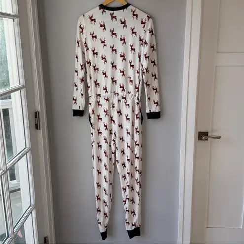 Tart NWT Intimates Tenlie Plaid Reindeer Pajamas Onesie