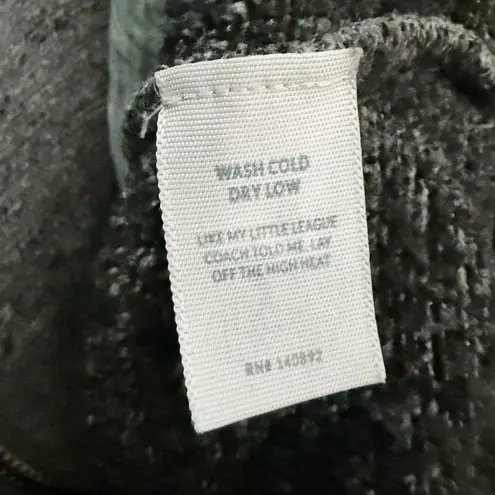 Marine layer | Tweed Pippa Bomber Jacket "Charcoal" Black Gray Full Zip | Small