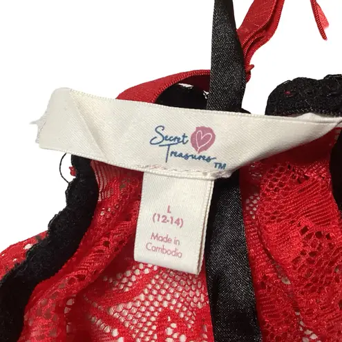 secret treasures Floral Lace Babydoll