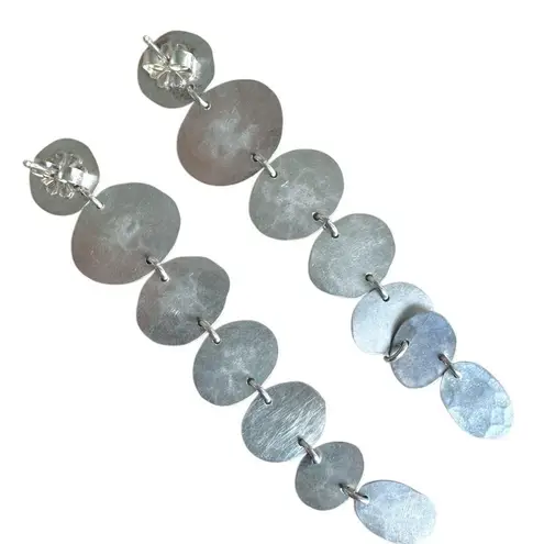 Carolyn Keys Cloud Lina Sterling Silver Statement Earrings