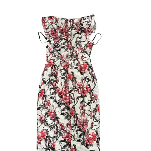 Rachel Rachel Roy Floral Lace Sheath Dress V