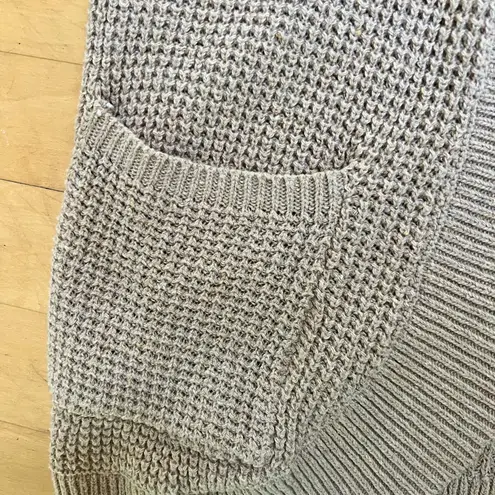 KIRUNDO Cardigan Sweater in Khaki, size medium Tan