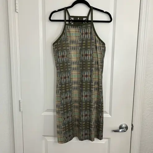 prAna  Ardor Dress Cargo Desert Geo Green Size Large