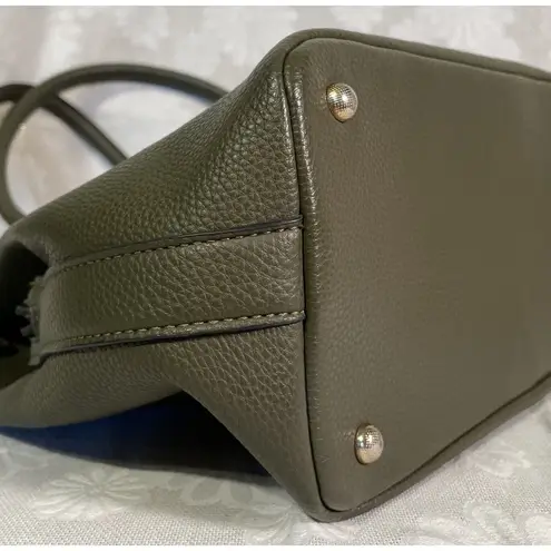 Isabelle Women's Vegan Faux Leather Satchel Purse Handbag READ